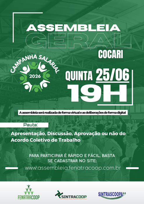 Imagem ASSEMBLEIA GERAL COCARI